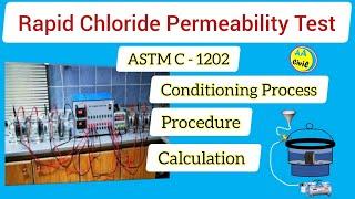 Rapid Chloride Permeability Test of Concrete RCPT Procedure ASTM C-1202  All About Civil Engineer