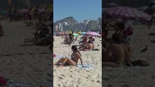 Rio De Janeiro Brazil  Copacabana BEACH Walk