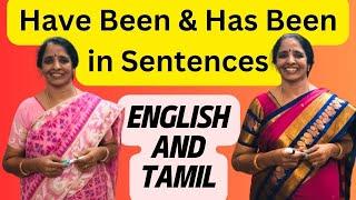how to use have been and has been in sentences #english #tamil #viral #daily #video