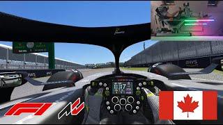 Circuit de Gilles-Villeneuve Canada  RSS F1 Hybrid 2023  Mantis FS2 2 DOF motion simulator