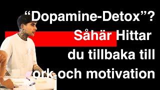 Att göra en Dopamin-Detox”? - Metoder för att hitta tillbaka till motivation och mental ork.