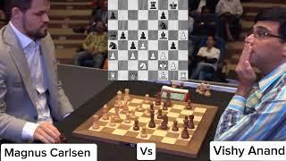 Magnus Carlsen Vs Vishy Anand  Rapid Chess Match 2019