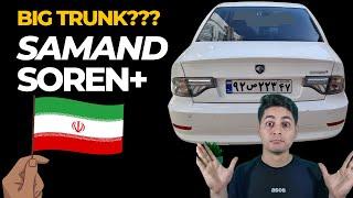 IRANIAN CAR SAMAND SOREN + got a BIG Trunk???