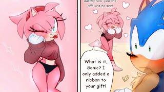 Relationship Firsts - Sonic x Amy Sonamy Comic Dub Compilation