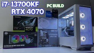 New  i7-13700KF Rtx 4070 12GB Gaming Pc Build 2023