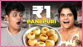 ₹1 vs ₹300 pani puri with Maya - Wortha food series EP-5  Irfans View