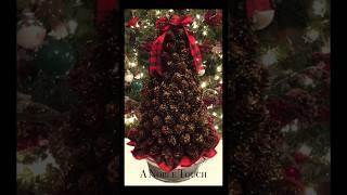Pinecone Christmas Tree Decor