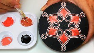 Mandala Art Dot Painting Rocks Painted Stones  How to Paint Mandala for Beginners Tutorial #mandala