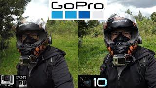GoPro HERO 10 vs HERO 4 Black   COMPARATIVA