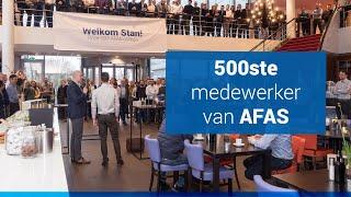 500ste medewerker AFAS