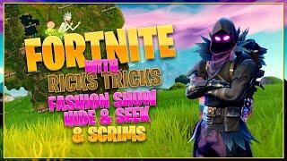 FORTNITE HIDE & SEEK LIVE  FASHION SHOW & CUSTOM SCRIMS SQUADS DUOS SOLOS