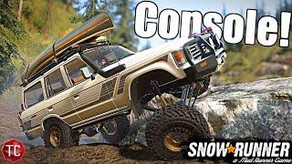 SnowRunner NEW CONSOLE Toyota Landcruiser 60 Series INSANE CUSTOMIZATION