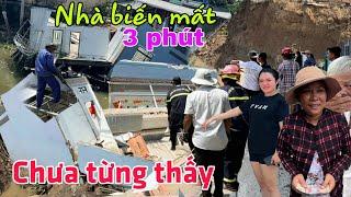 SẠT LỞ KINH HOÀNG nhà chìm xuống sông trong 3 phút - dân Cần Thơ sống trong lo sợ