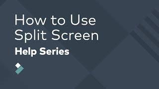 How to Make a Split-Screen  Filmora Tutorial