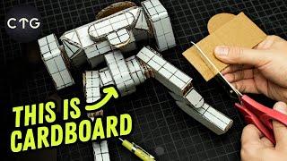 I Built a MECHA Using CARDBOARD