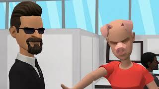 Peppa Misbehaves at doras housethey steal robux from roblox hqGrounded