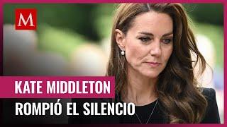 Kate Middleton princesa de Gales anuncia que tiene cáncer