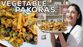 Vegetable Pakora  The Best Spinach & Potato Pakora Recipe