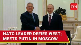 Shockwaves In West & Ukraine As NATO Leader Meets Putin In Moscow Amid War  Watch