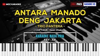 ANTARA MANADO DENG JAKARTA - NADA PRIA  FREE MIDI  KARAOKE POP MANADO  KARAOKE HD  EFWE KARAOKE