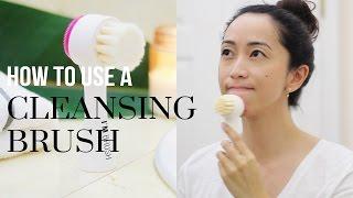 How To Use a Facial Pore Cleansing Brush ft. Memeboxs Im Brush  LookMazing