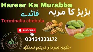 Hareer ke faide in UrduHindi  Hareer ka murabba ka faide  Terminalia chebula benefits  Myrobalan