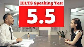 IELTS Speaking Test band score 5.5 with feedback 2024 11 years old