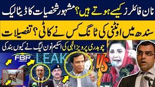 Maryam Nawaz vs Parvez Elahi High profile celebrities or public figures data leak? Umar Cheema