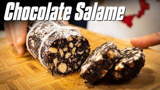 How to Make CHOCOLATE SALAMI  Italian Dessert Recipe