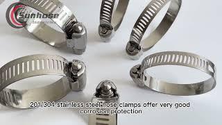 How to choose the right stainless steel hose clamp?