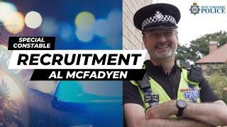 Special Constable recruitment - Al McFadyen