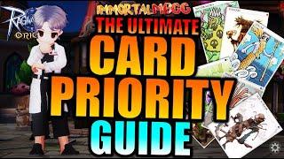 THE ULTIMATE CARD PRIORITIZATION GUIDE - RAGNAROK ORIGIN