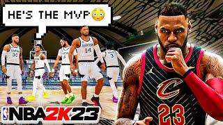 This LEBRON JAMES BUILD is the ULTIMATE COMP PRO-AM WEAPON in NBA 2K23 ep. 3