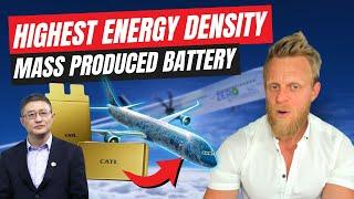 CATLs condensed battery will have aircraft 1800 miles of range