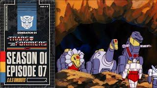 S.O.S. Dinobots  Transformers Generation 1  Season 1  E07  Hasbro Pulse