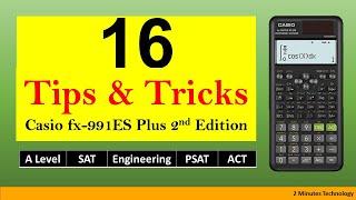 Tips & Tricks on Casio Scientific Calculator fx-991ES Plus 2nd Edition 2022