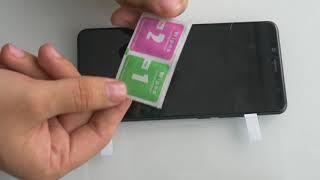 Как наклеить защитное стекло на примере Redmi Note 5