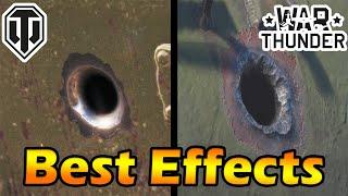 Combat Effects in War Thunder vs World of Tanks