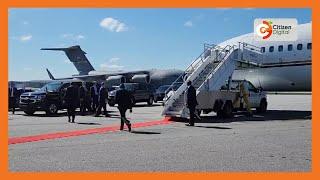 President William Ruto touches down at Hartsfield-Jackson Atlanta International Airport USA