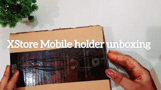 Unboxing xstore universal mobile and tablet holder with 360° rotation