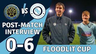Reiss Harrison & Shay Evans-Booth Post Match Interview - Staveley MWFC Res 0-6 Doncaster City FC