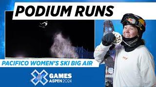 Pacifico Women’s Ski Big Air Top 3 Runs  X Games Aspen 2024
