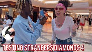 Testing Strangers Diamonds  Pt. 4 - Atlanta Mall Edition  Public Interview