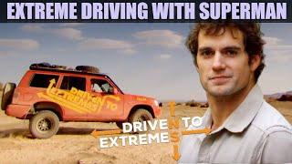 Extreme Driving with Superman  Driven To Extremes - The HOTTEST Road in the world