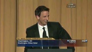 C-SPAN Seth Meyers remarks at the 2011 White House Correspondents Dinner