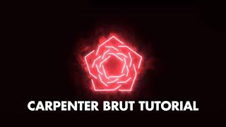 HOW TO MAKE DARKSYNTH CARPENTER BRUT  PERTURBATOR TUTORIAL