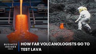 How Far Volcanologists Go To Test Lava  Science Skills