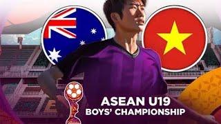 Live Streaming Asean U19  Australia vs Vietnam