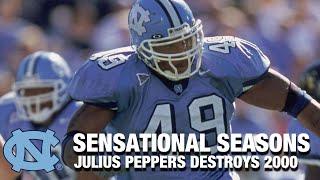 North Carolina DL Julius Peppers Destroys 2000  Sensational Seasons