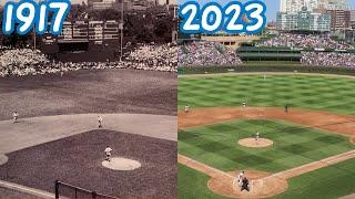 Wrigley Field through the years *Before and After*